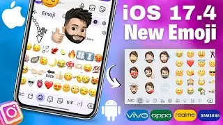 How To Get ios 17.4 emoji on android ✅ || iOS 17.4 emoji on android 14 || ios Emoji without zfont