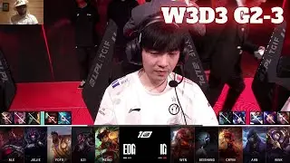 EDG vs IG - Game 3 (ESS Reacts) | Week 3 Day 3 LPL Summer 2023 | Edward Gaming vs Invictus Gaming G3