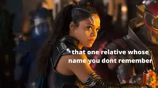 3 minutes of Valkyrie being the forgotten relative at the family reunion