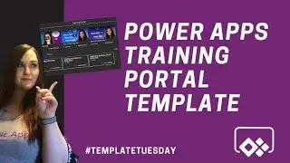 PowerApps Training App Template