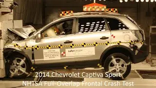 2008-2015 Saturn Vue / Chevrolet Captiva Sport NHTSA Full-Overlap Frontal Crash Test