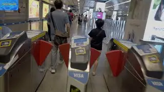 Phetchaburi Road MRT Station Bangkok