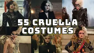 55 Cruella Amazing Costumes -  Emma Stone