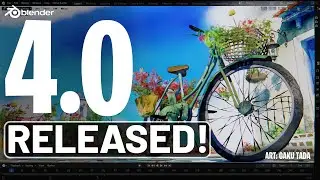 Blender 4.0 - Finally Released! [ All New Features & Updates ]