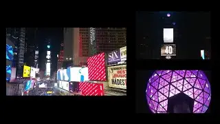 New Year's Eve 2021 Times Square Ball Drop (Synced Multicam)