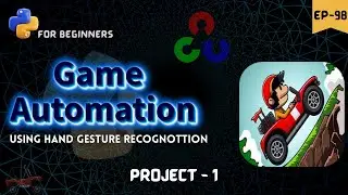 Game automation using hand Gestures 🤚🤚 || python for beginners