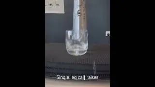 Single leg calf raises