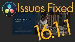 DaVinci Resolve 16.1.1 Aimed To Fix Issues