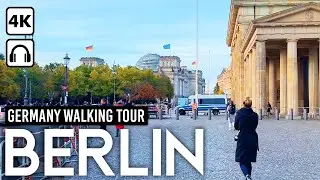 BERLIN, Germany 🇩🇪 Experience The Capital in Autumn | 4K Walking Tour