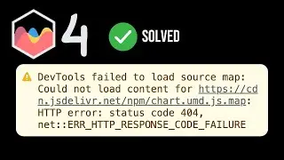 Solve Error: DevTools failed to Load Source Map in Chart JS 4