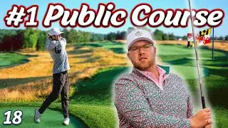 We Played The #1 Public Golf Course In Maryland (Bulle Rock)