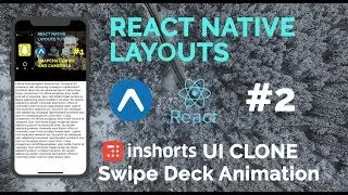 Inshorts App UI Clone #2 | Swipe to Next Article | React Native Animations