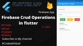 Crud In Flutter || Complete Flutter Firebase Cloud Firestore Database CRUD | Flutter Firebase CRUD