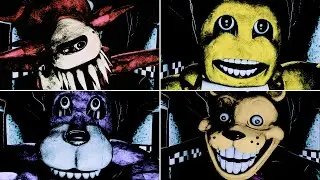 FNAF 1 Remake Jumpscares with Color