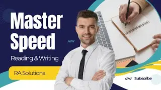 Speed Reading & Writing Mastery: From Struggling to Stellar in 5 Minutes