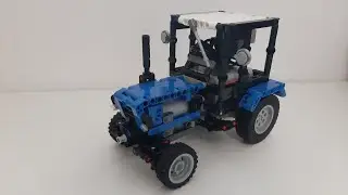 МТЗ 80.1 из лего техник/Lego Technic tractor MTZ 80.1