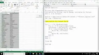 13. Excel VBA - Writing In Text File from Excel