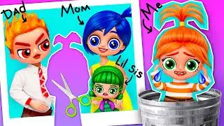 Inside out 2: My Little Sister Disgust Is BAD! 32 DIYs for LOL OMG