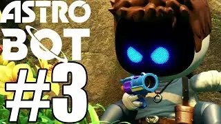 Astro Bot Gameplay Walkthrough Part 3 - Serpent Starway (100%)