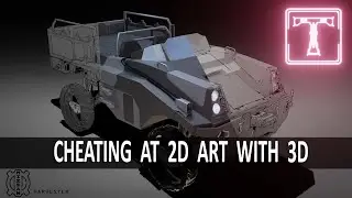 Improve Your 2d Art Skills by Learning 3d