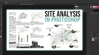 Architecture Site Analysis Presentation Guide | Photoshop Tutorial