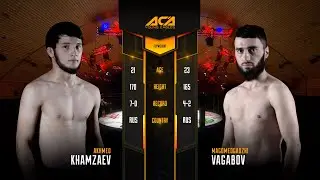 Ахмед Хамзаев vs. Магомедгаджи Вагабов | Akhmed Khamzaev vs. Magomedgadzhi Vagabov | ACA YE 26