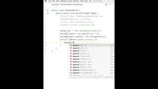 How to Reverse Words in a Sentence | Java Program