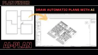 AI Plugin for Revit Automatic Plan Generation | PlanFinder | Revit 2023