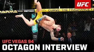 Bruno Silva Octagon Interview | UFC Vegas 94