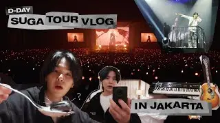 [SUGA VLOG] D-DAY TOUR in Jakarta