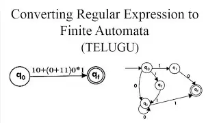Conversion of Regular Expression to Finite Automata