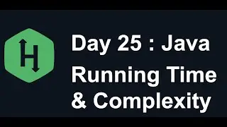 Day 25: Running Time and Complexity : Hacker Rank : Java : 30 Days of Code