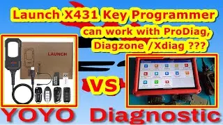 ProDiag /Diagzone/Xdiag software and Launch X431 Key Programmer.