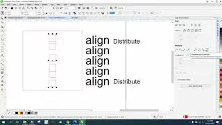 Corel Draw Tips & Tricks Align and Distribute More info part 3