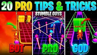 20 Pro Tips and Tricks in Stumble guys | Ultimate Guide to Become a Pro