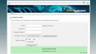 How to create a POP email account in cPanel