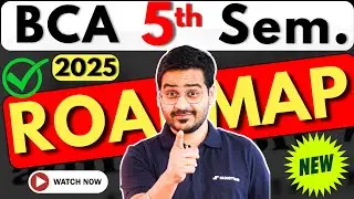 💥BCA 5th Semester Roadmap🤩BCA Final Year To Jobs💼Best BCA Tips! #bca #bcacourse #bcajobs #bcastudy