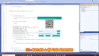 C# Barcode and QR Code Generator (Demonstration Video)