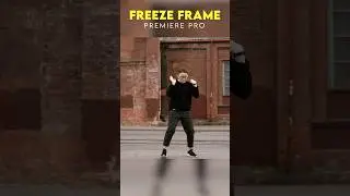 Make Freeze Frame Effect in Premiere Pro