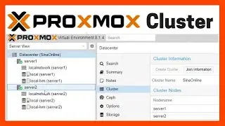 Proxmox Cluster | Free Virtualization with HA Feature | Step by Step