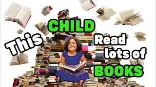 Small girl reads lots of books | Tamil | MTStrives