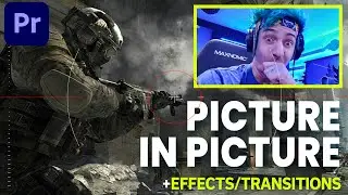 How to do PICTURE in PICTURE Premiere Pro CC Tutorial