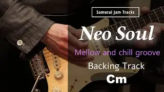 Mellow Neo Soul Guitar Backing Track in C minor