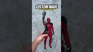 Closer Look: Custom Made Hot Toys Scale Adamantium Skull & Bones from Deadpool Wolverine 