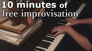 10 minutes of free improvisation. pianist Oleg Pereverzev