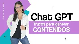 🤖 5 formas de usar CHAT GPT para GENERAR CONTENIDOS