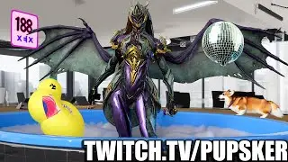 Warframe Hot Tub Streamer Wisp Prime!