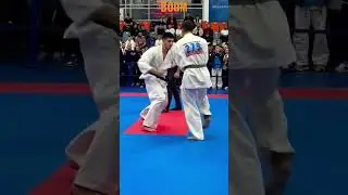 KNOCKOUT technique in Kyokushin Karate👊