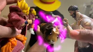 Kysworld0 FIGURE BATTLE FINALE pt 12 Anime Drip GIGACHAD VS Super Drip Goku  !!#figures #anime #dbz