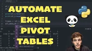 Automate Excel Pivot Tables Across Workbooks - Learn Python Pandas